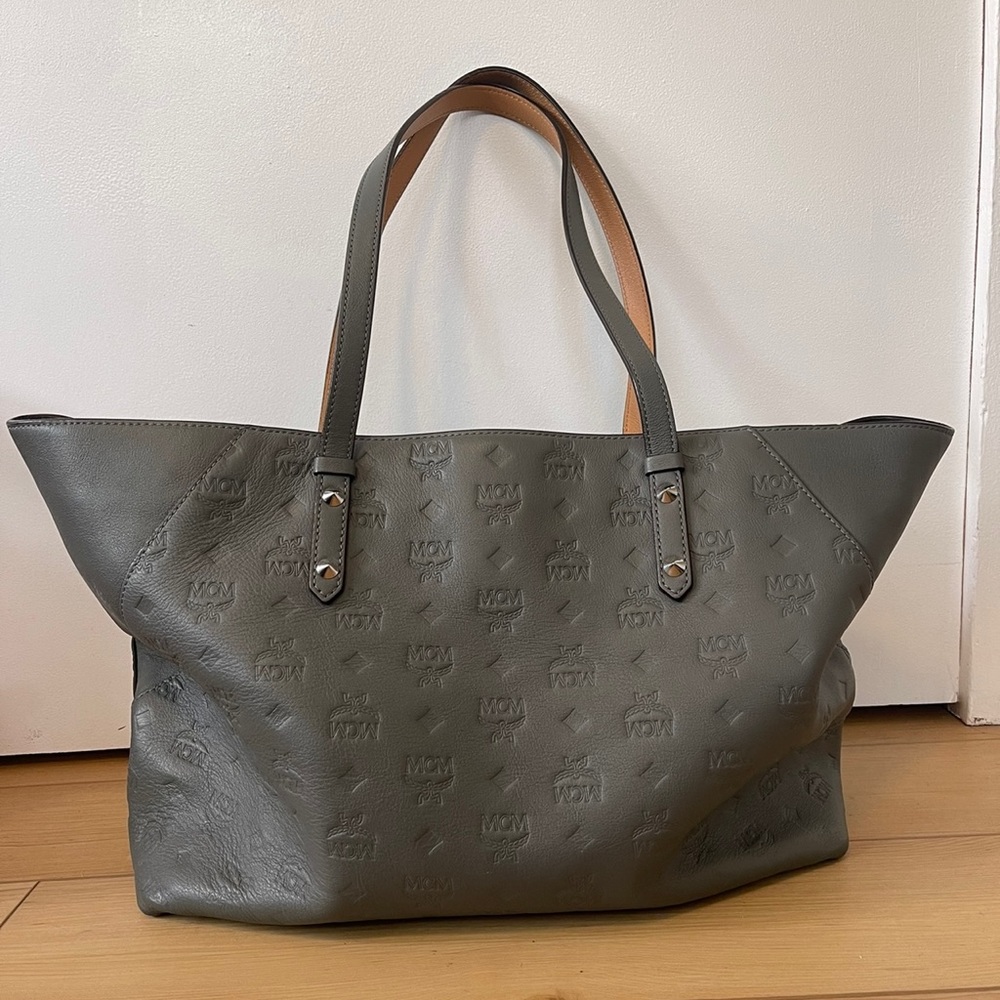 MCM Klara Monogram Tote Bag